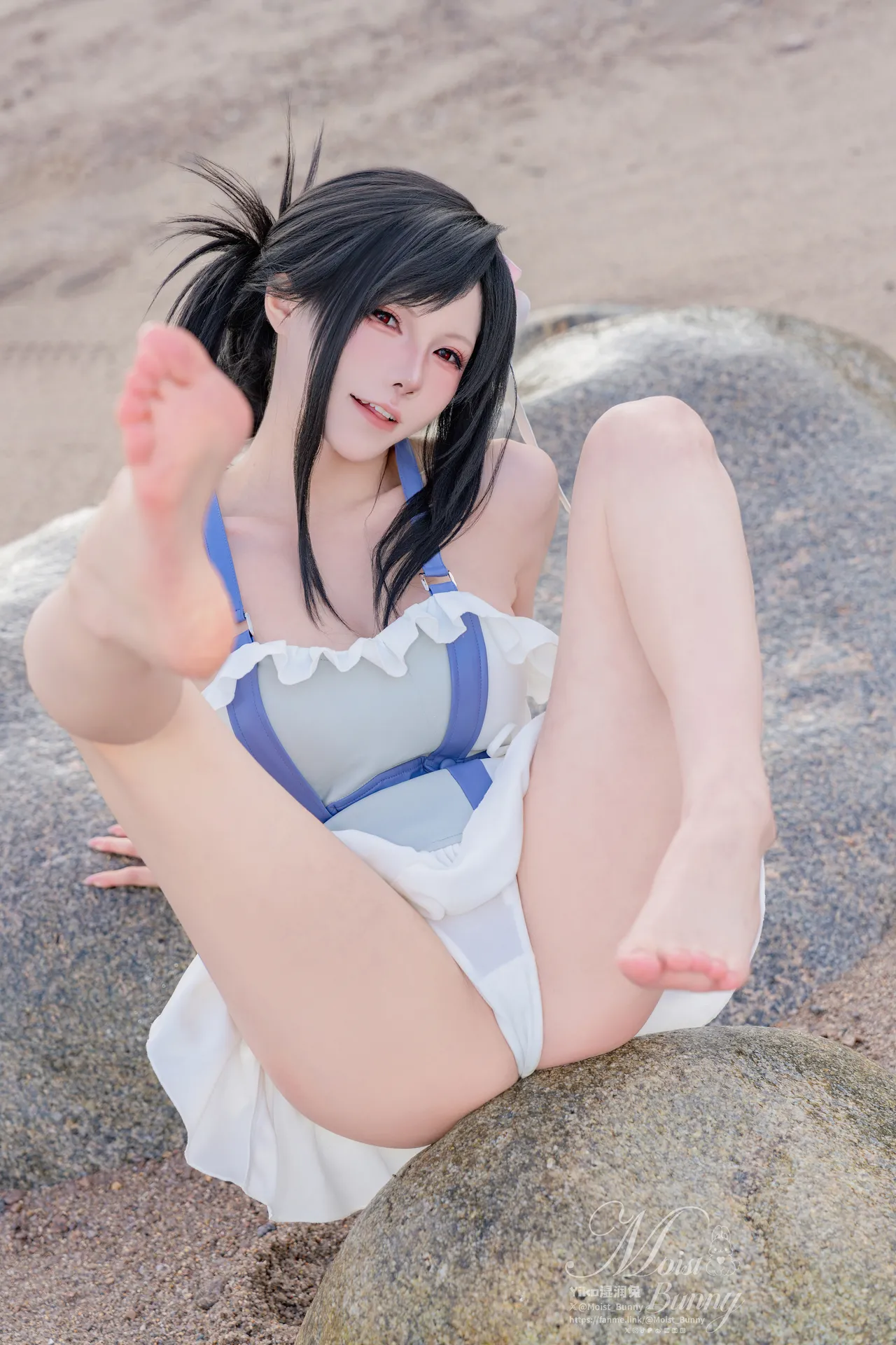 Yiko湿润兔 - 2025泳装限定作 海边假日 蒂法 (最终幻想)-erohere39.webp